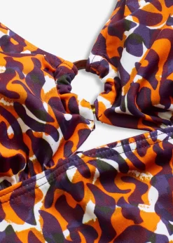 Neckholder-Tankini mit Ringdetail (2-tlg.Set)