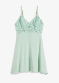 Negligé aus softem Viskose-Mix
