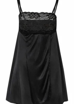 Negligé mit Glanzeffekt