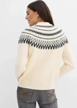 Norweger-Strickjacke