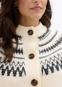 Norweger-Strickjacke