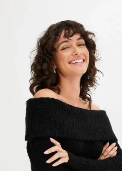 Off Shoulder Pullover