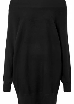 Off-Shoulder-Pullover aus Viskose-Mix