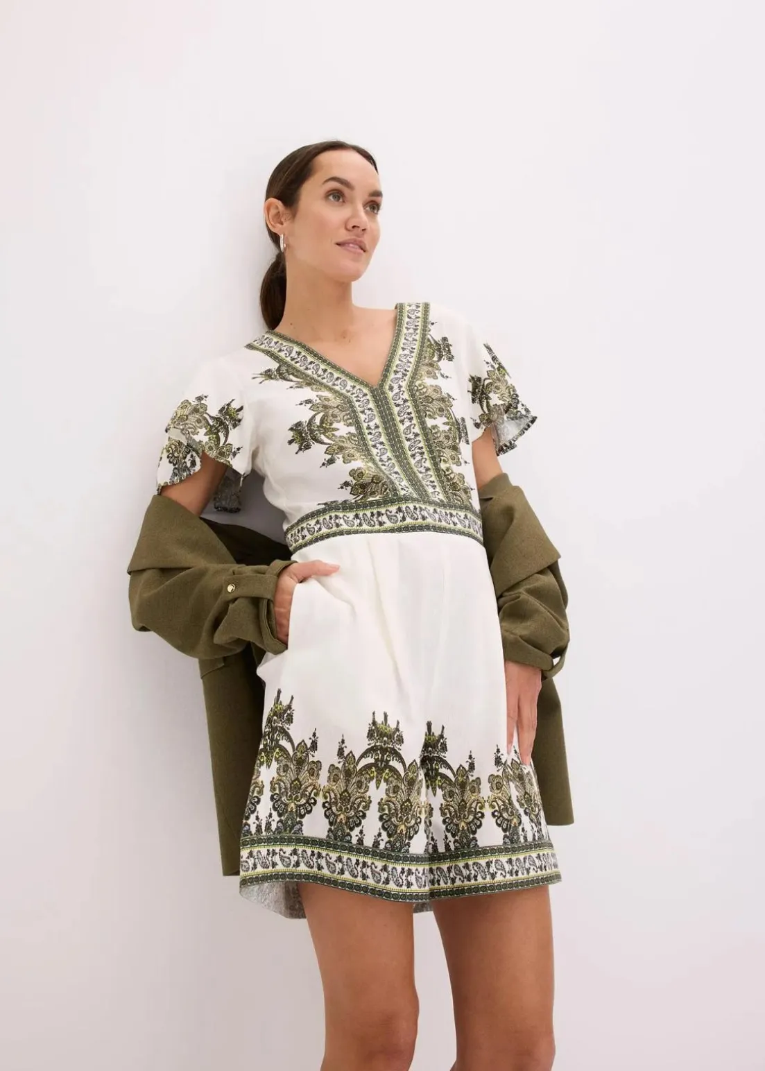 Overall mit Leinenanteil