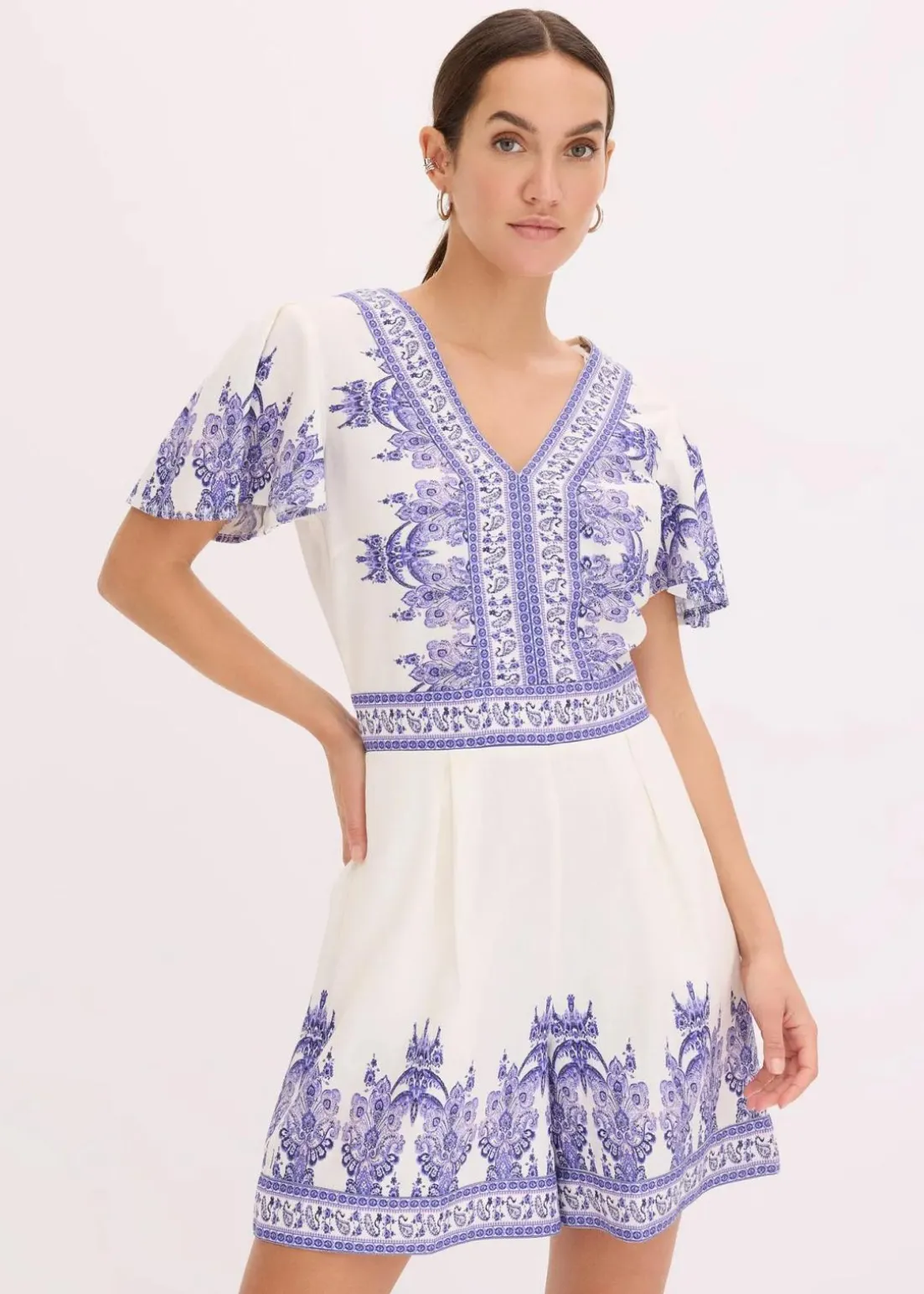 Overall mit Leinenanteil