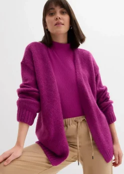 Oversize Grobstrickjacke