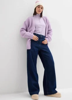 Oversize Grobstrickjacke