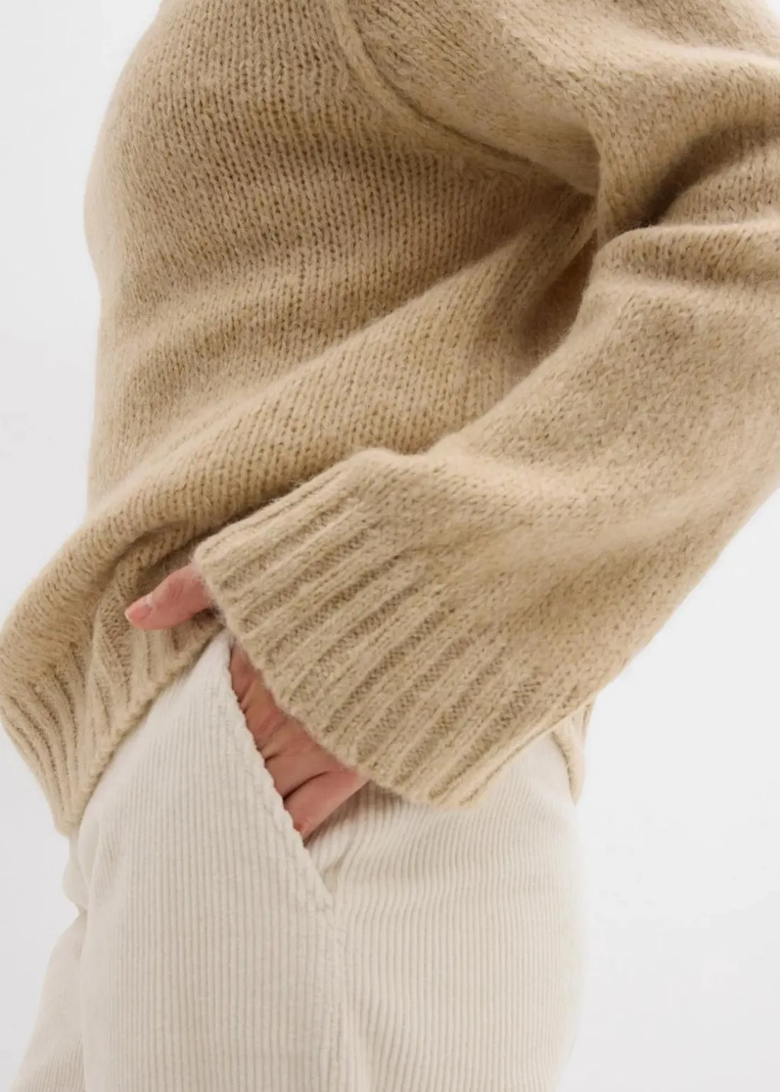 Oversize Grobstrickpullover