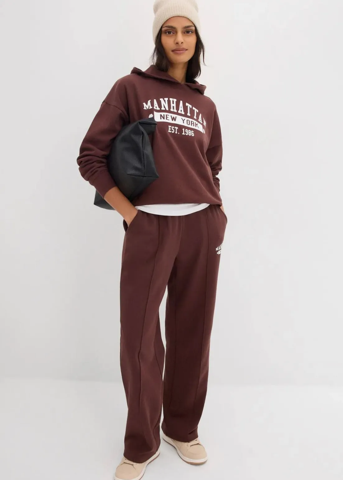 Oversize Hoodie aus reiner Baumwolle