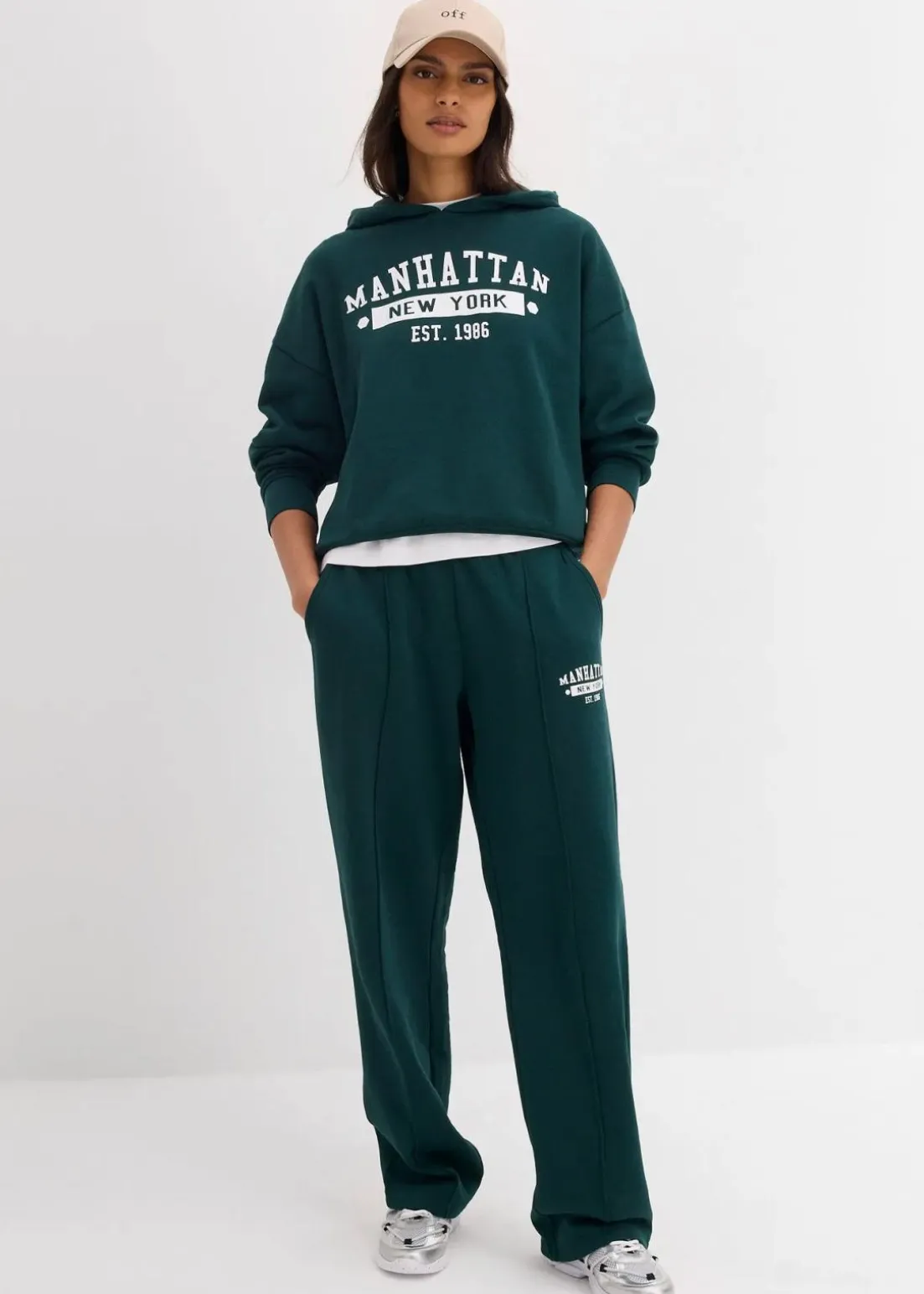 Oversize Hoodie aus reiner Baumwolle