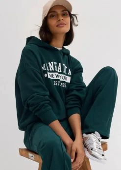 Oversize Hoodie aus reiner Baumwolle