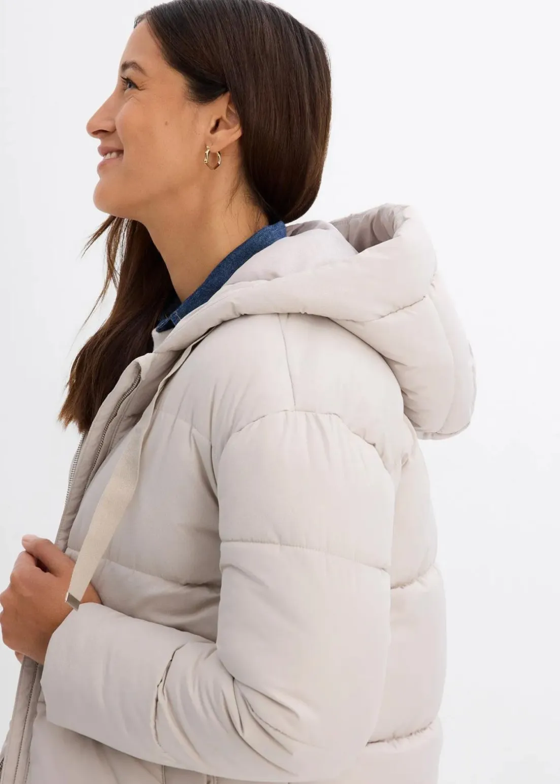 Oversize Puffer-Jacke