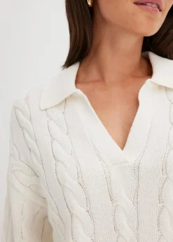 Oversize Pullover aus weichem Kaschmir-Mix