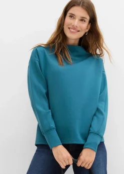 Oversize Sweatshirt aus weichem Scuba