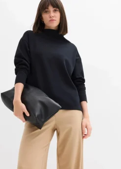 Oversize Sweatshirt aus weichem Scuba