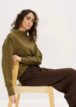 Oversize Sweatshirt aus weichem Scuba