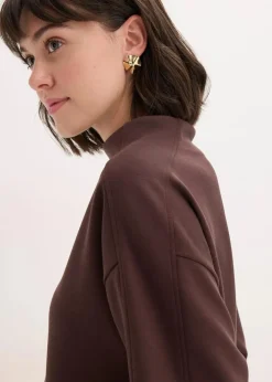 Oversize Sweatshirt aus weichem Scuba