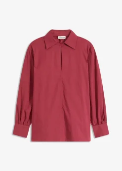 Oversize-Bluse mit Volumenärmel