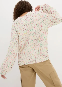 Oversized Grobstrick-Pullover