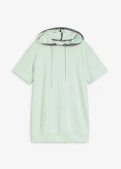 Oversized Sport-Shirt mit Kapuze, schnelltrocknend