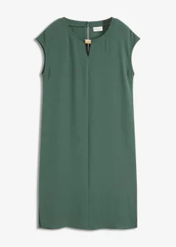 Oversize-Kleid aus strukturiertem Crêpe