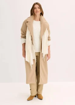 Oversize-Mantel in Wolloptik