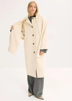 Oversize-Mantel mit zwei dezenten Nahttaschen