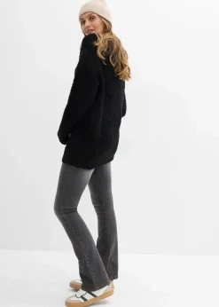 Oversize-Pullover aus Flauschgarn