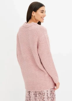 Oversize-Pullover aus Flauschgarn