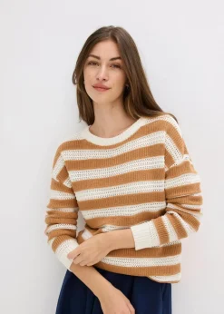 Oversize-Pullover aus reiner Baumwolle