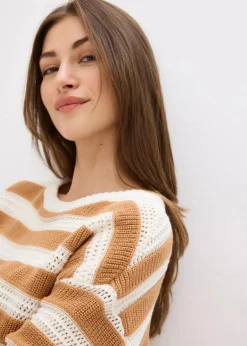 Oversize-Pullover aus reiner Baumwolle