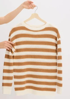 Oversize-Pullover aus reiner Baumwolle