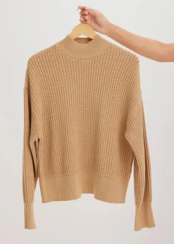 Oversize-Pullover aus reiner Baumwolle