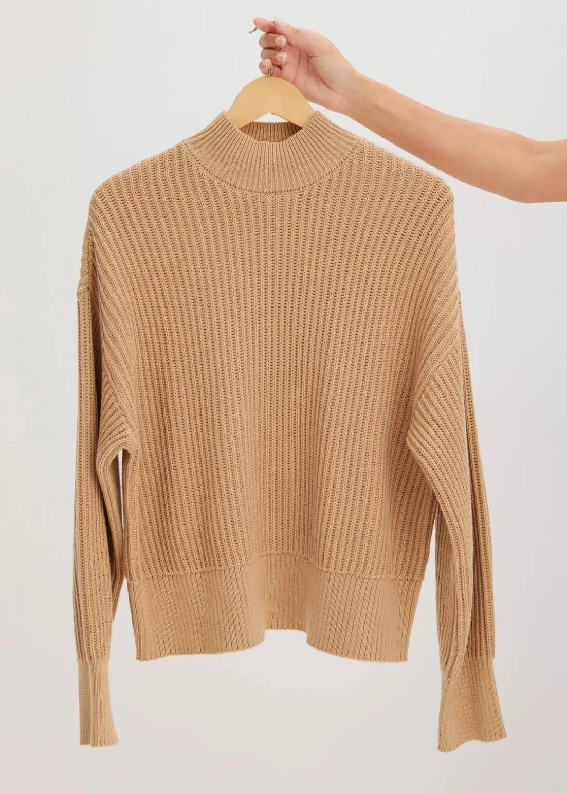 Oversize-Pullover aus reiner Baumwolle