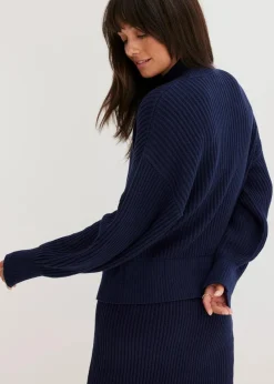 Oversize-Pullover aus reiner Baumwolle
