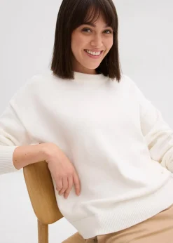 Oversize-Pullover aus reiner Baumwolle