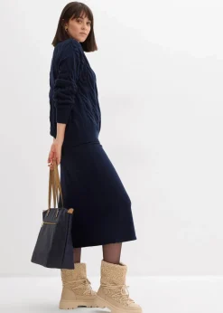 Oversize-Pullover aus softem Viskose-Mix