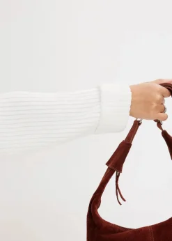 Oversize-Pullover aus weichem Chenille