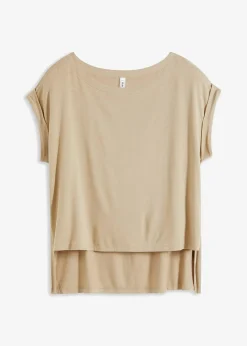 Oversize-Shirt aus fließender Viskose