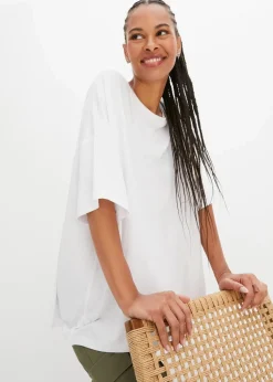 Oversize-Shirt aus fließender Viskose