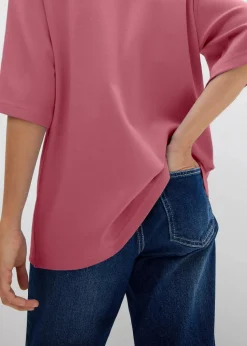 Oversize-Shirt aus reiner schwerer Bio-Baumwolle