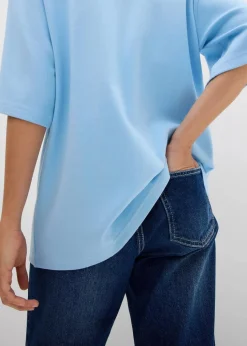 Oversize-Shirt aus reiner schwerer Bio-Baumwolle