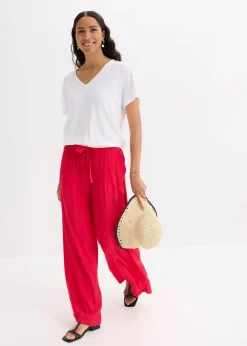 Oversize-Shirt aus softem Viskose-Mix