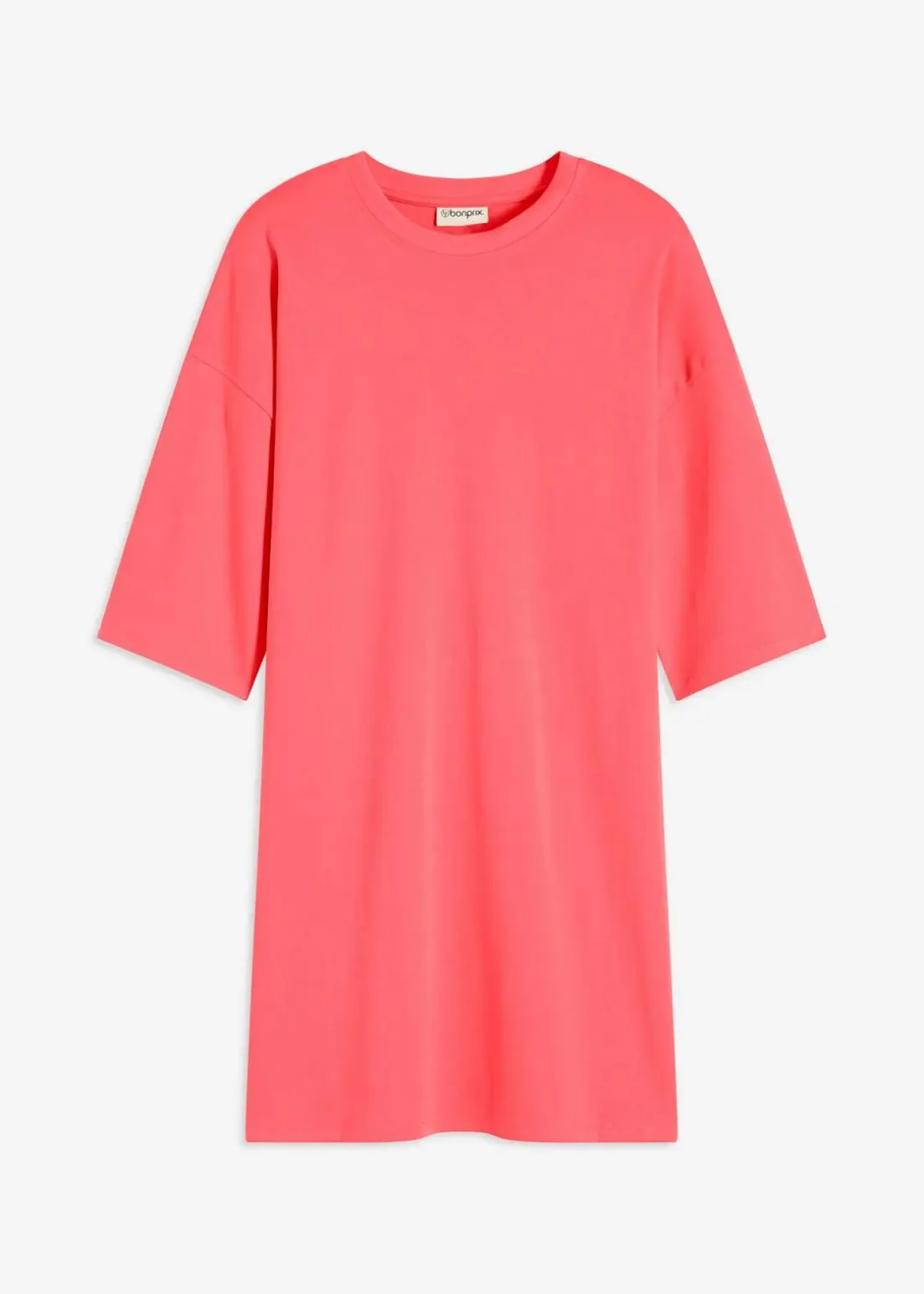 Oversize-Shirtkleid aus schwerer Bio-Baumwolle