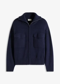 Oversize-Strickjacke