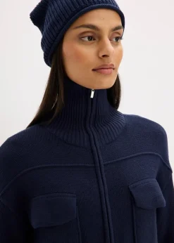 Oversize-Strickjacke