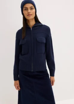 Oversize-Strickjacke