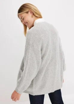 Oversize-Strickjacke