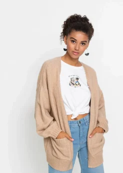 Oversize-Strickjacke