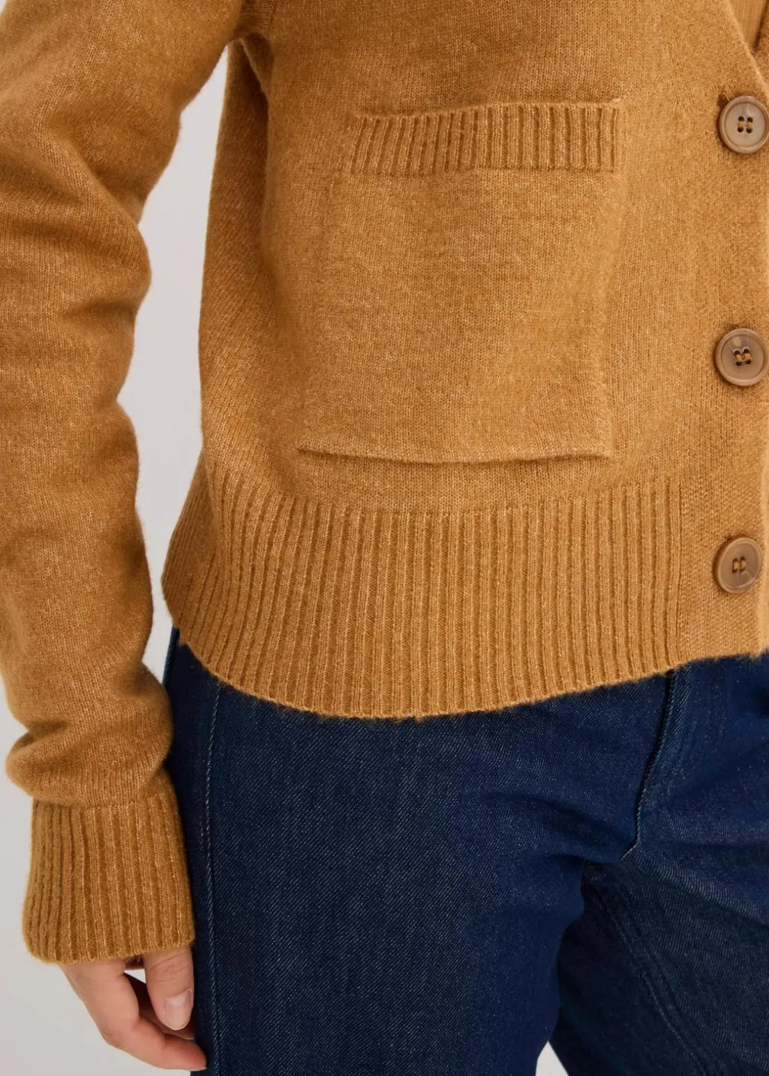 Oversize-Strickjacke